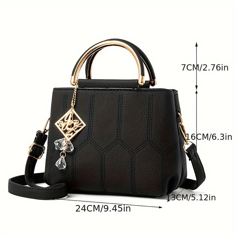 Geometric Hexagon Pattern Bag