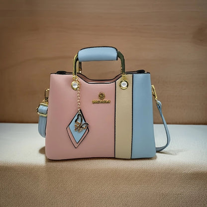 Women's Elegant Crossbody Handbag with Detachable Strap,