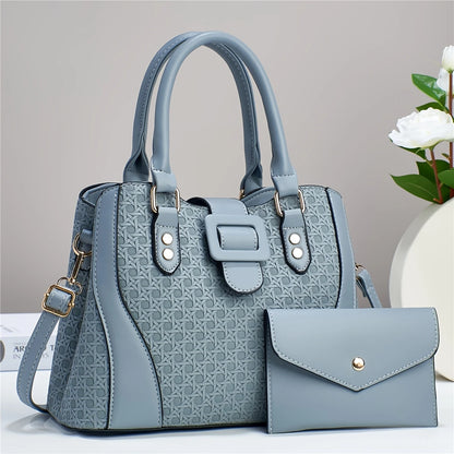 fashionable two-piece women's handbag