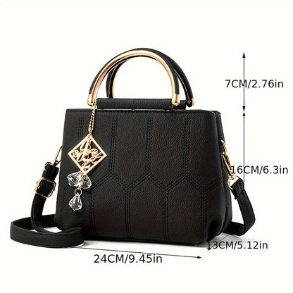 Geometric Hexagon Pattern Bag